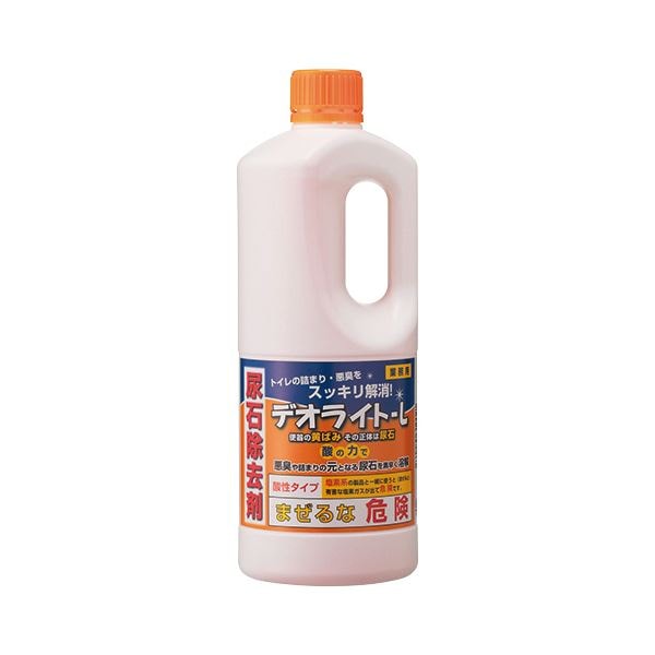 （まとめ）和協産業 業務用尿石除去剤 デオライトL1kg 1本[x5セット]