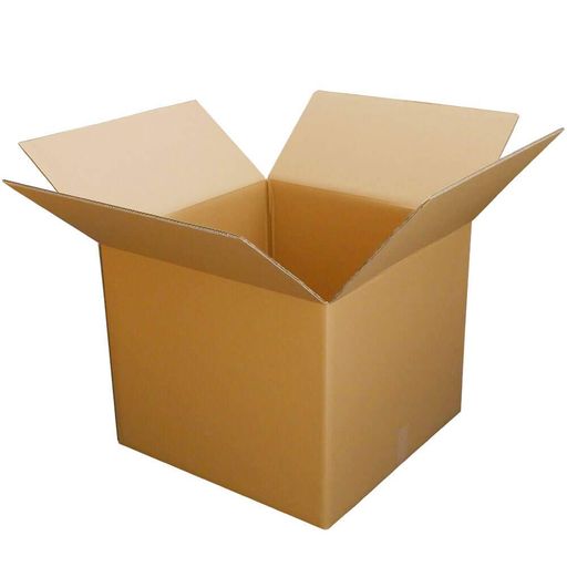 ボックスバンク ダンボール 190サイズ 3枚 (66×66×50CM) 二つ折り 200 EMS 国際小包 段ボール箱 FD19-0003-A2