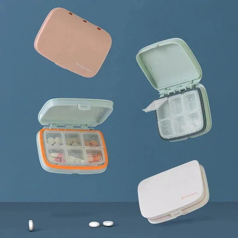 【20点セット】メガ割携帯用 ピルケース 薬ケース お薬ポーチ ミニ薬ケース 薬入れ 錠剤ケース 携帯型 薬箱 薬ストレー