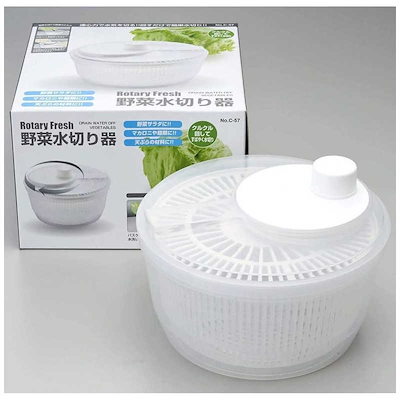 他サイト： パール金属　Rotary Fresh 野菜水切り器　C-0057の商品画像