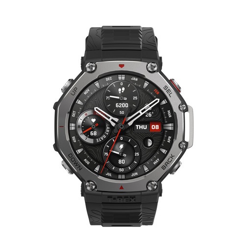 Amazfit T-Rex 3 48mm スマートウォッチ オニキス（黒）