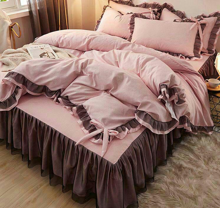 掛け布団カバー シングル ベッドスカート