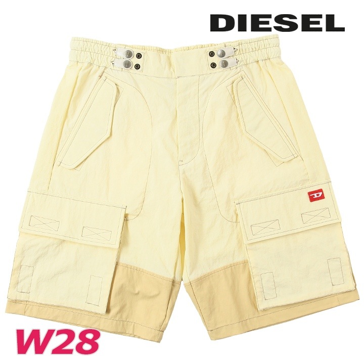 カーゴショートパンツ ハーフパンツ メンズ P-GLARY-SHORT ウエストゴム ナイロン die-m-p-f4-170