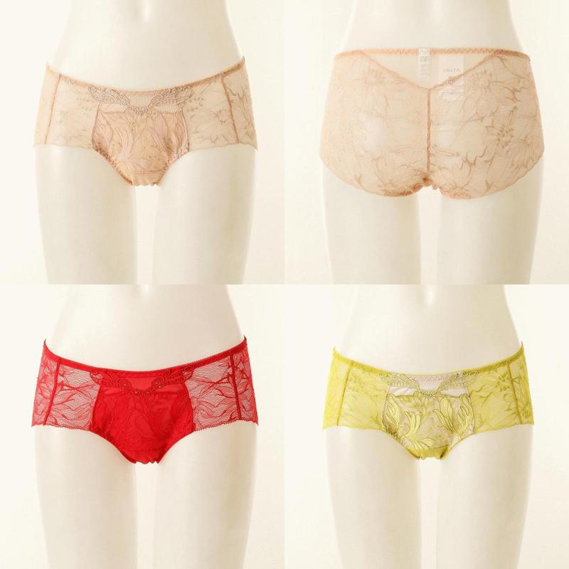 アンダーウェア ディライト 女性 ヒップ レース パンツ OPT5942SCSG