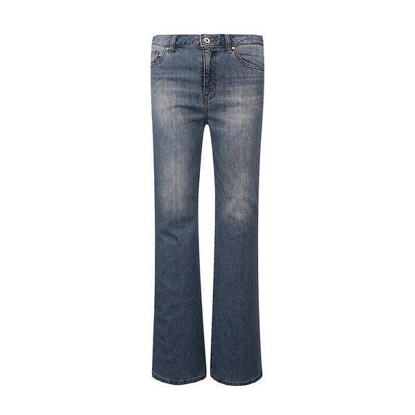 [] 女性) ブーツカット Mトーン デニムパンツ (B252DP751P1) (P003779607)