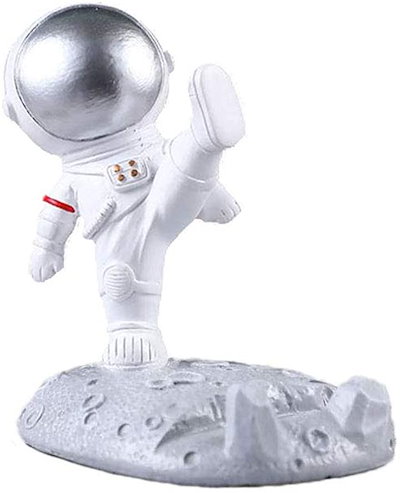 スマホ ホルダー 宇宙飛行士 かわいい 卓上 置物 携...のサムネイル