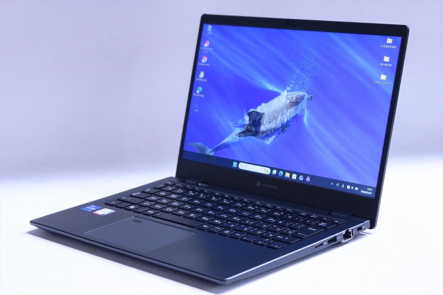 即配 2022年薄軽量快速モデル dynabook G83/HV i5-1135G7 16G 256G 13.3FHD Thunderbolt4 WiFi6 バッテリー良 ABA評価