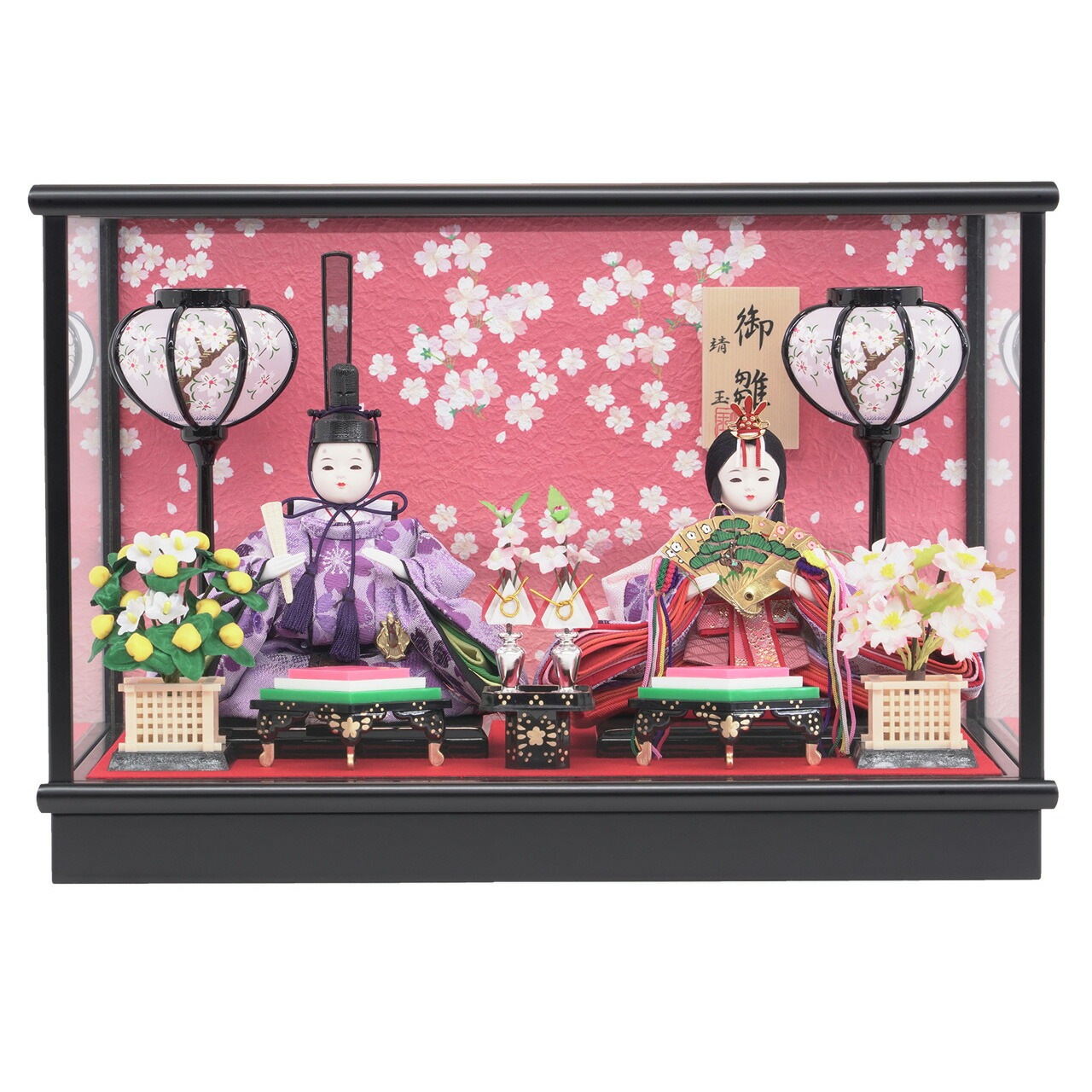 雛人形 ひな人形 お雛様 おひなさま かわいい 手作り 2025年 新作 秀光 限定品 送料無料 コンパクト ミニ 初節句 ひな祭り 親王 ケース 買得 お得 人気 ランキング P80303