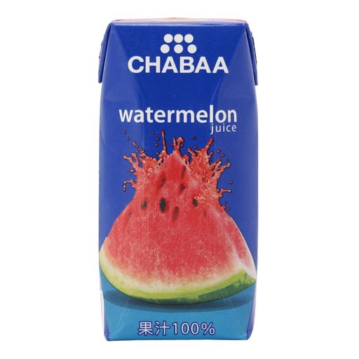 CHABAA100% ジュース ウォーターメロン ×36本 パック