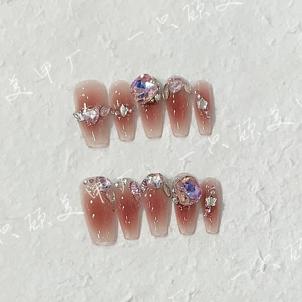 ハンドメイドアクセサリー キラキラお花のくるみボタン ヘアゴム セット ㉝（ビーズ刺繍の
