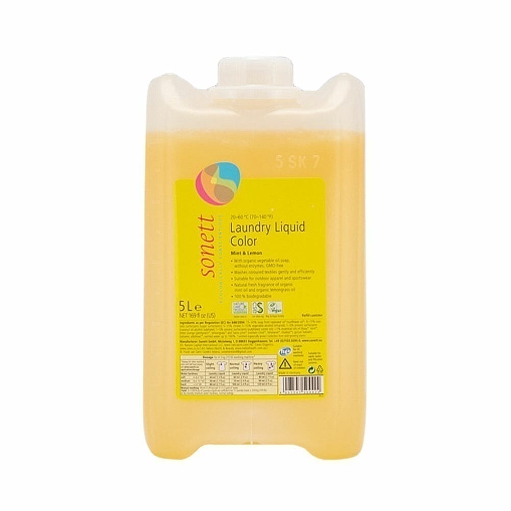 ナチュラルウォッシュリキッド カラー 5L 色柄物用 液体洗剤 GB5044/SNN5644