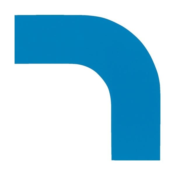 (まとめ) 日本緑十字社 コーナー用ガードテープ(50mm幅用) 青 屋内用 150026 1パック(10枚) (×3セット) 8,172円