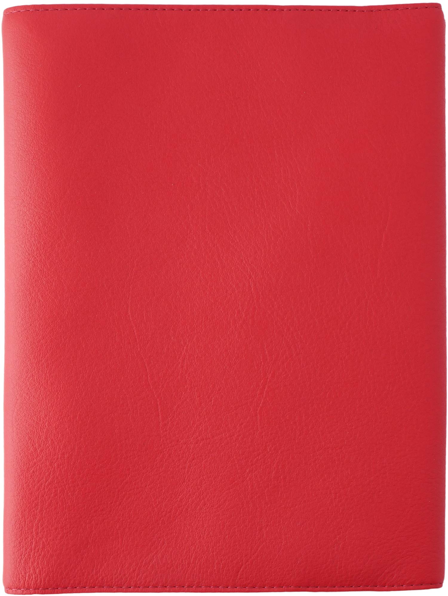 スリップオン(SLIP-ON) フリータイプA5判ブックカバー OSL ソフトレザー 本革 レッド OSL-5801-RD 7,036円