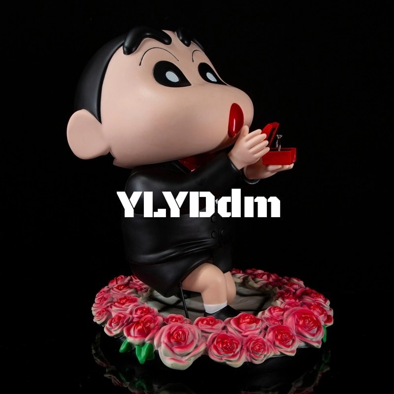 gkスーツ提案 野原しんのすけ かわいいフィギュアモデル バレンタインデー ギフト 卓上飾り