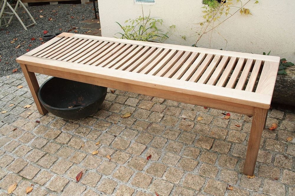 ジャービス商事　ガーデンベンチ　天然木無垢材　縁台ベンチ　31　35209　ガーデンチェア　木製