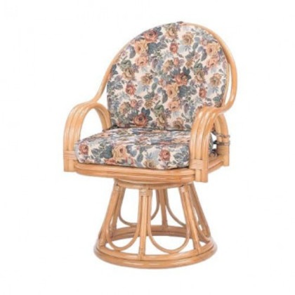今枝商店 Romantic Rattan 籐回転座椅子 ハイタイプ S584