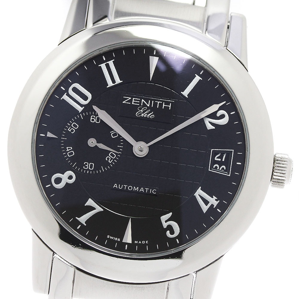 ゼニス ZENITH 01/02.0451.680 ポートロワイヤル エリート スモールセコンド 自動巻き メンズ 良品 保証書付き_806574【中古】 105,400円