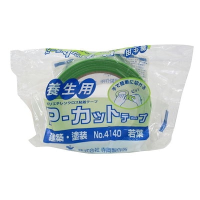 他サイト： ＴＥＲＡＯＫＡ NTB-02 P－カットテープ 若葉 38mm×25m No．4140 NTB02の商品画像