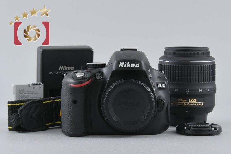 D5100 18-55 VR レンズキット シャッター回数僅少