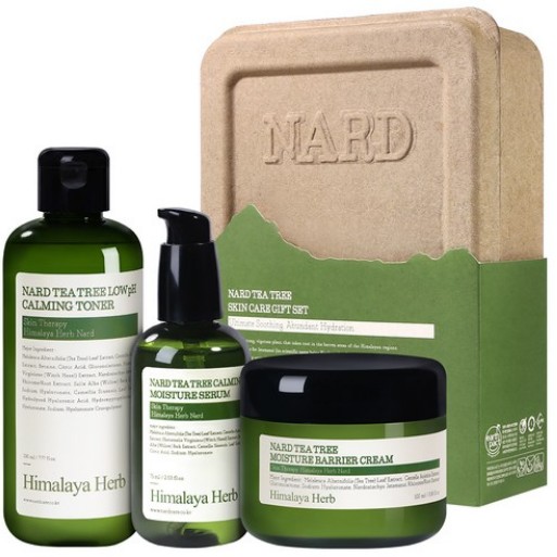 ナード ティーツリー トナー セラム クリーム 3点 セット (鎮静/弾力/保湿/栄養供給/活力/しわ防止) 5,416円