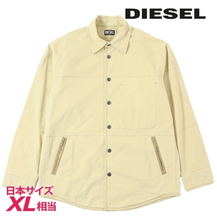 シャツジャケット メンズ S-DOVES ワンポイントロゴ オーバーサイズ die-m-o-f8-06c