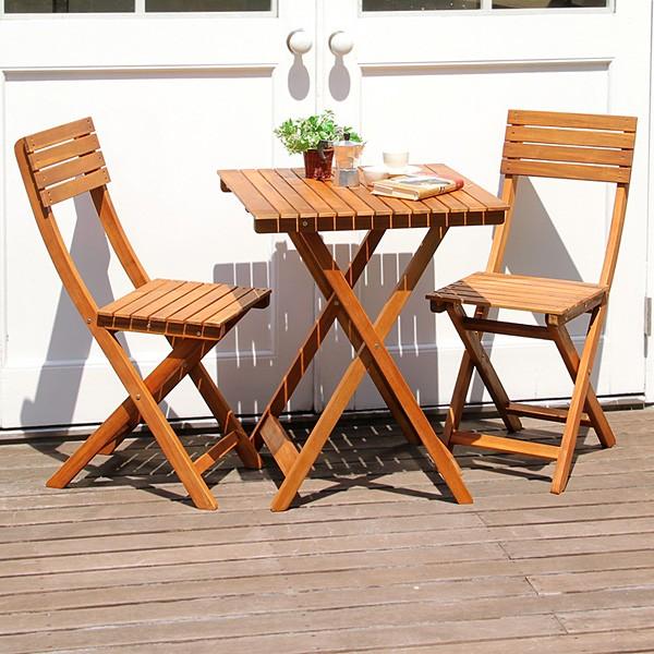 ガーデンセット 家具 3点セット テーブル チェアー 椅子 15,091円