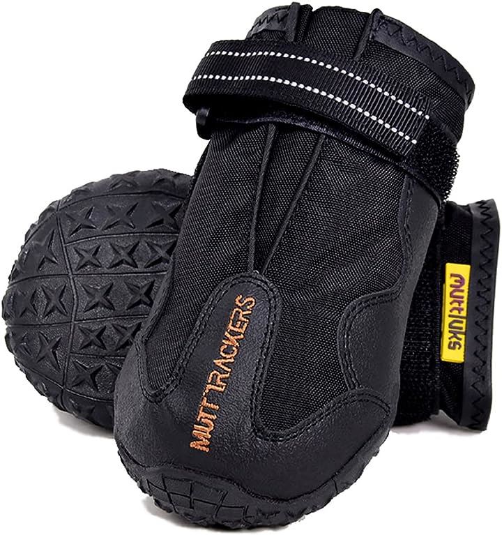 犬 靴 ケガ防止 傷口保護 オールシーズン犬用靴 1足 2個入り 9号 L-XL(ブラック, 9号(L-XL) 10.8 - 11.4 c) 5,586円
