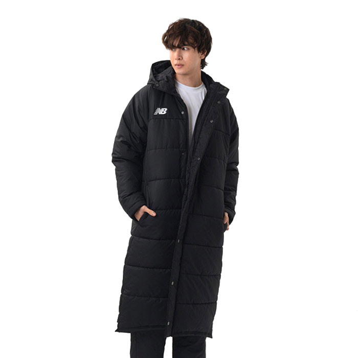 全2色 メンズ NB パデットロングコート アウター トップス 中綿 防寒 ベンチコート 長袖 ダウンジャケット JMJF1424