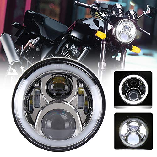 色：クロームヘッドライトとハローリング MOVOTOR ７インチ CB400SF ヘッドライト DR 11,008円