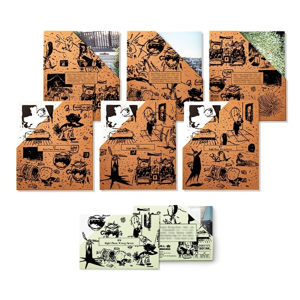 [未開封新品] RM(アルエム)2nd Solo Album - Right Place, Wrong Person (一般3種ウィバス1種セット)