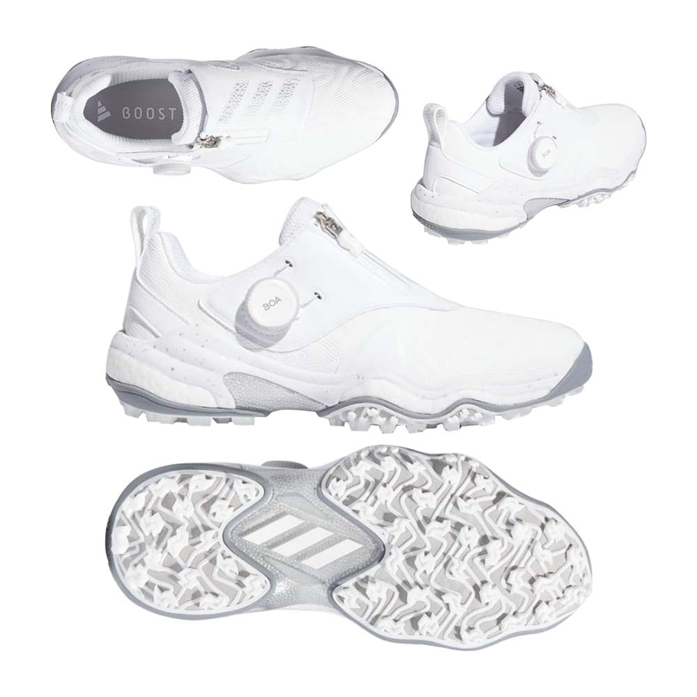 コードカオス25 Boa レディース スパイクレスシューズ IE3447 ホワイト/シルバー/グレー 2024