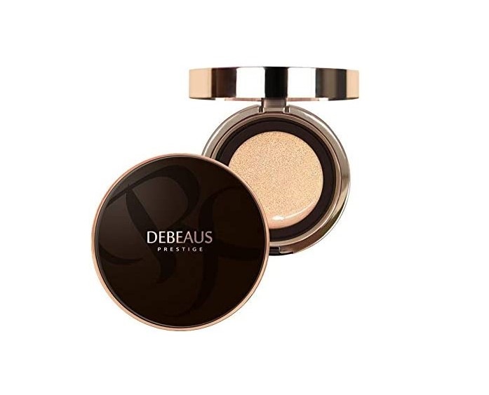 正規品 クッションファンデーション 本体15g＋レフィル15g付き 韓国コスメ SPF50+/PA+++　DE BEAUS正規品 韓国コスメ 紫外線肌を守る ナチュラルカラー