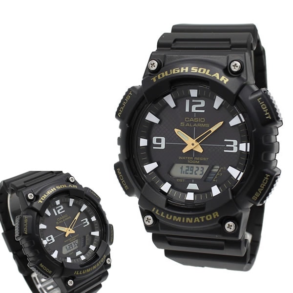 腕時計 STANDARD AQ-S810W-1BVDF タフソーラー グレー ブラック 腕時計 ウォッチ メンズ 【BOXなし】