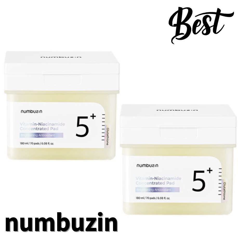 [ 1 + 1 ] [BEST] 5番 白玉 グルタチオンＣフィルム パッド , 70枚 + 70枚