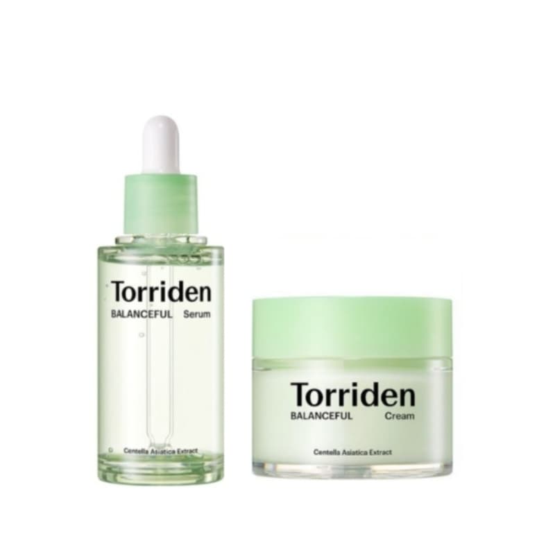 【2種セット】トリドンバランスプールシカ鎮静セラム50ml+クリーム80ml