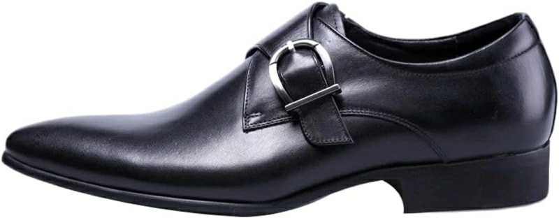 モンクストラップ ビジネスシューズ 本革 黒 ロングノーズ ビジネス シューズ メンズ 革靴 紳士靴 紐なし スリッポン ワイン 軽量 制菌消臭 衝撃吸収 ローファー 防滑 通気性 スーツ オフィス 12,755円