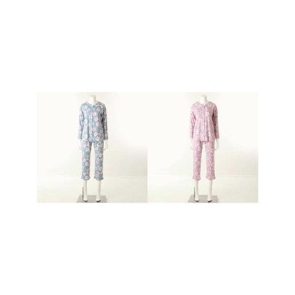 ビーナス正常 2枚入り ブラックラベル ジャカード 花柄ナ염 女性 室内着 セット 2セット VEV EP3981W.._P406310174