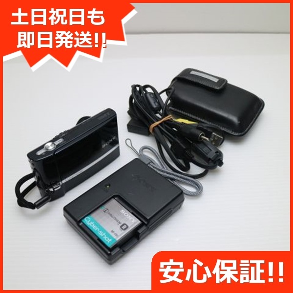 美品 Cyber-shot DSC-T30 ブラック SONY デジカメ 32