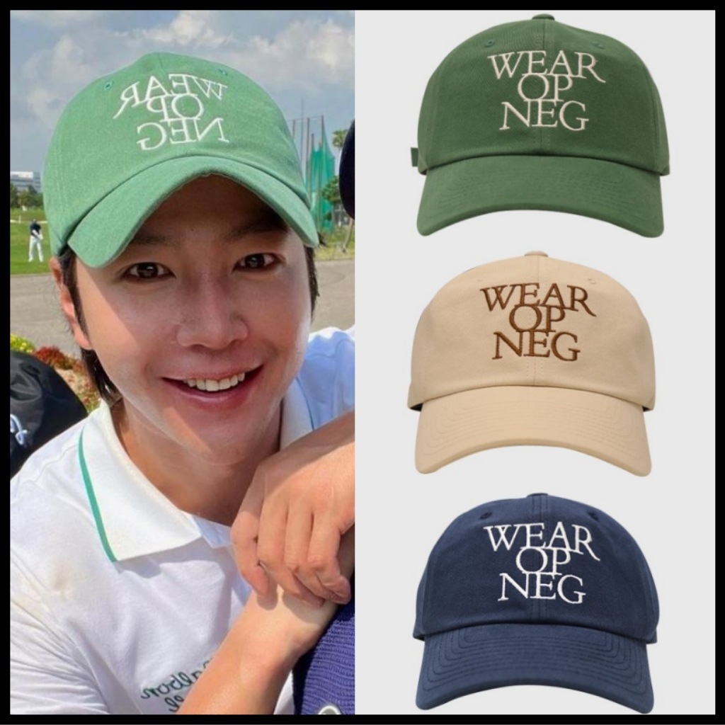 [チャングンソク着用] 【OPNEG】 OPNEG CAP ボールキャップ キャップ