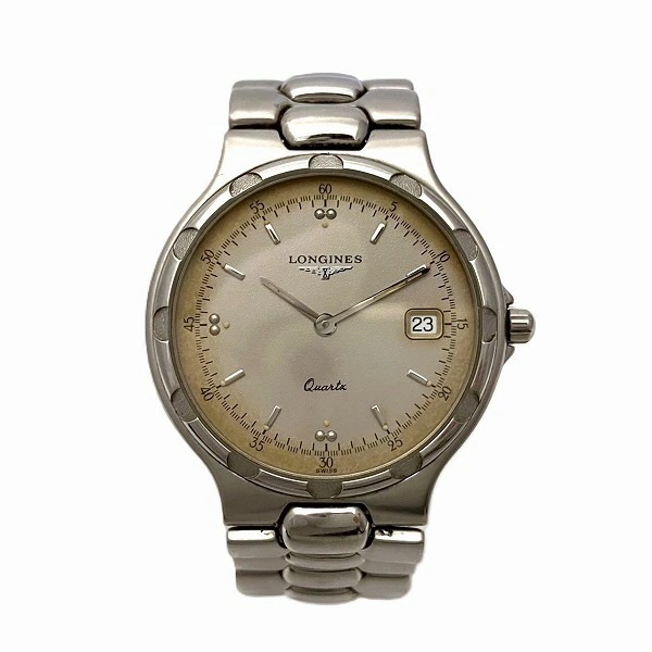ロンジン コンクエスト L1.614.4 クォーツ 時計 腕時計 メンズ【中古】