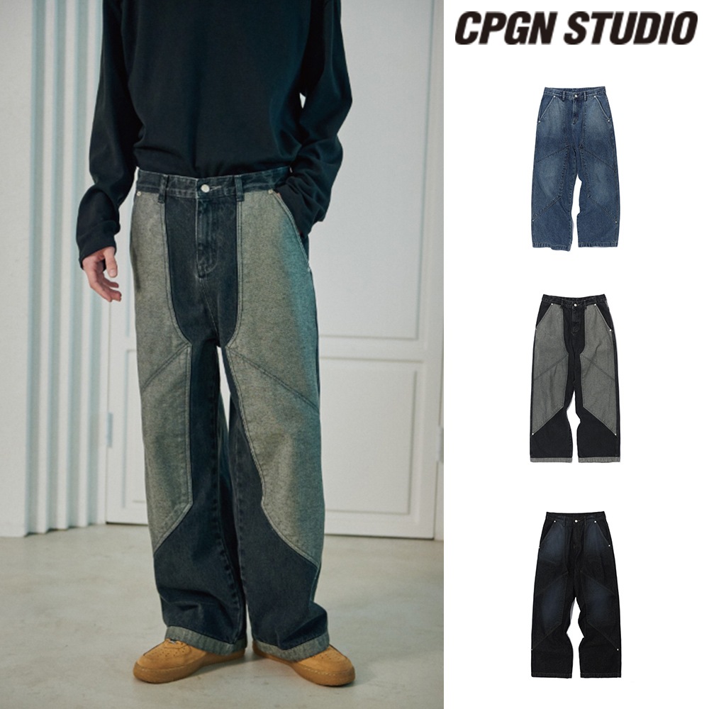 【CPGN STUDIO】 Layer Wide Denim Pants