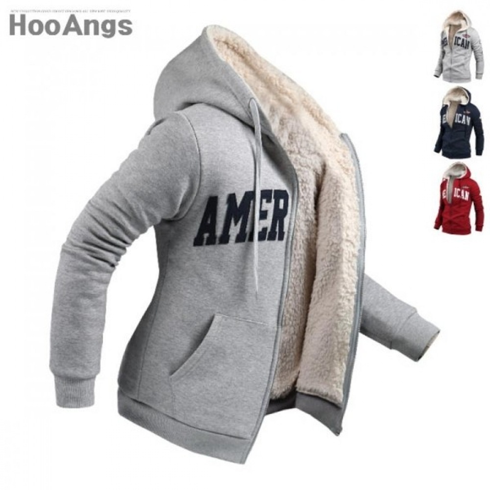 (Juans) アメリカンイングリッシュフリースパーカージップアップ BMJP2719