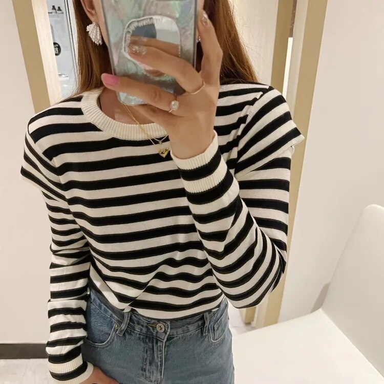 レディース トップス 長袖カットソー カットソー フェイクレイヤード デザインショルダー