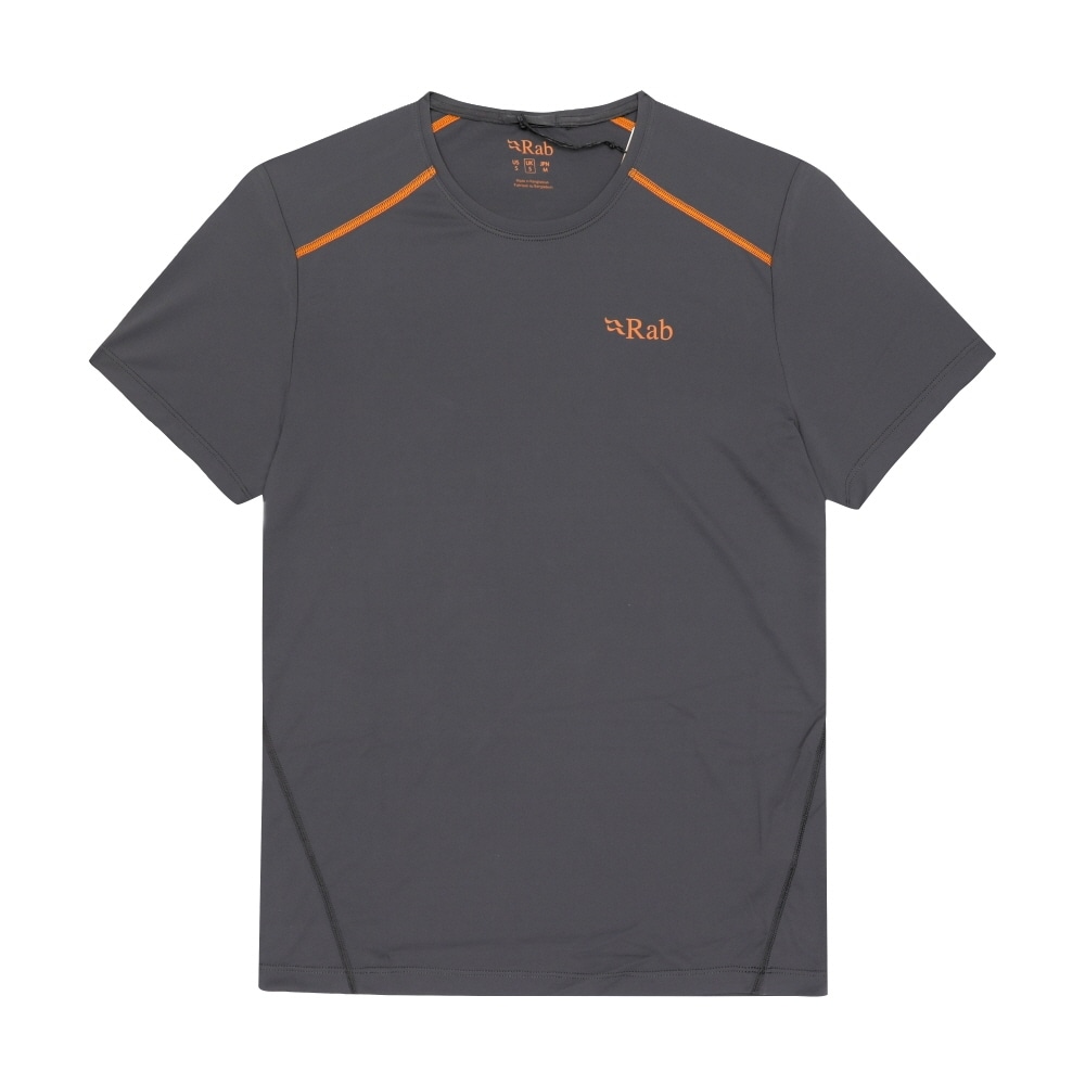 RAB メンズ 半袖Tシャツ GRAPHENE QBL-05