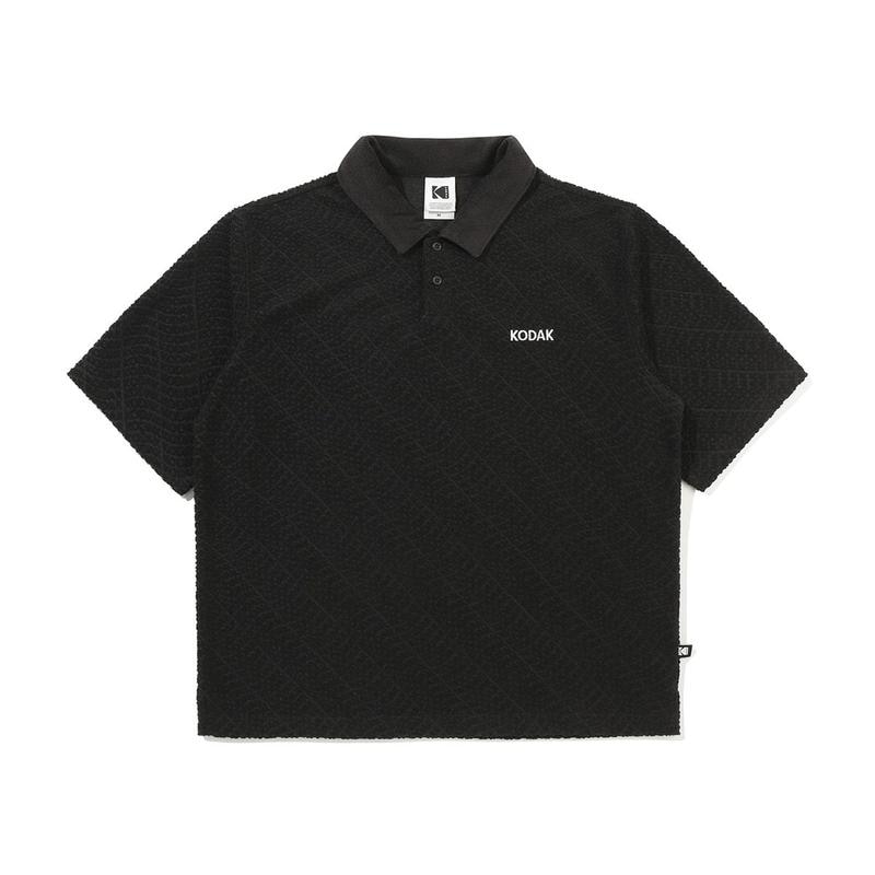 [公式]レタリング テリー カラー Tシャツ BLACK