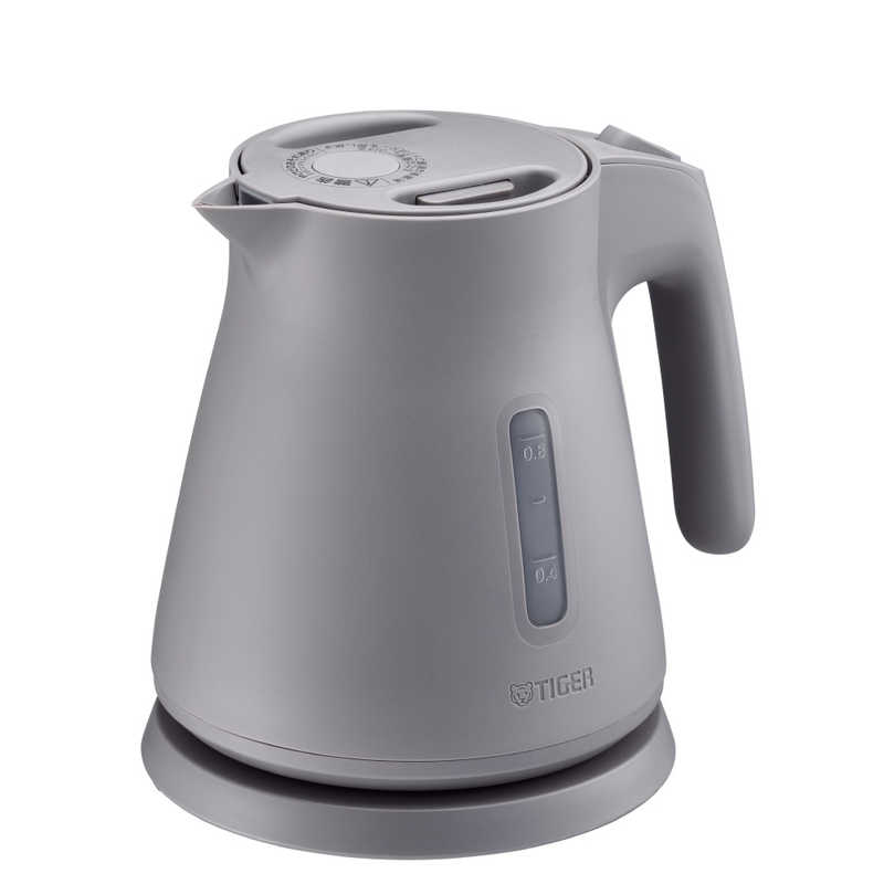 タイガー　TIGER　電気ケトル ［0.8L］ アッシュグレー　PCS-A080HA