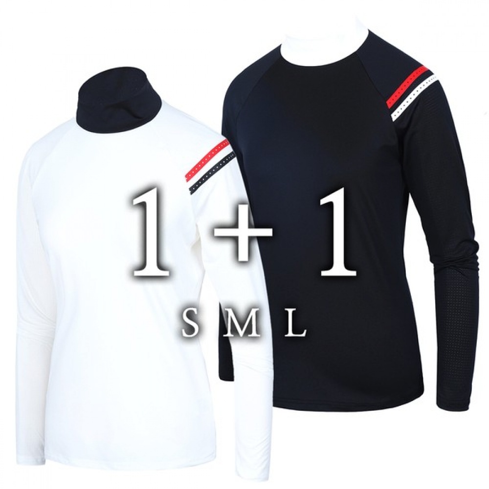 (ノーブルジーンズ) ノーブルジーンズレディース No.102 インナーウェア 1+1 ウィメンズハイキング T シャツスポーツレディース機能長袖薄手インナー T シャツハーフネック