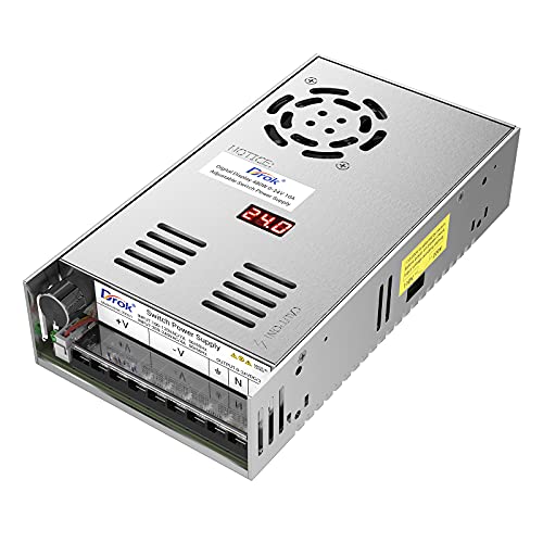 色：DC 0-24V 0-20A 480W サイズ：電圧調整可能 DROK スイッチング電源 AC 6,959円