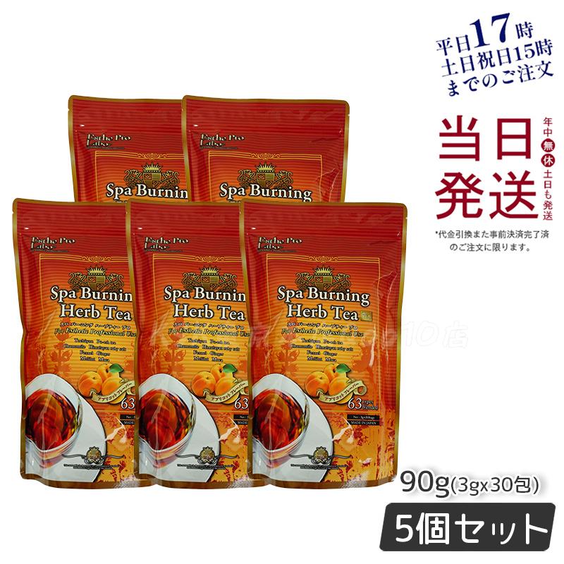 エステプロラボ ハーブティープロ スパバーニング 3g30 代謝系 健康茶 【お得5個セット】