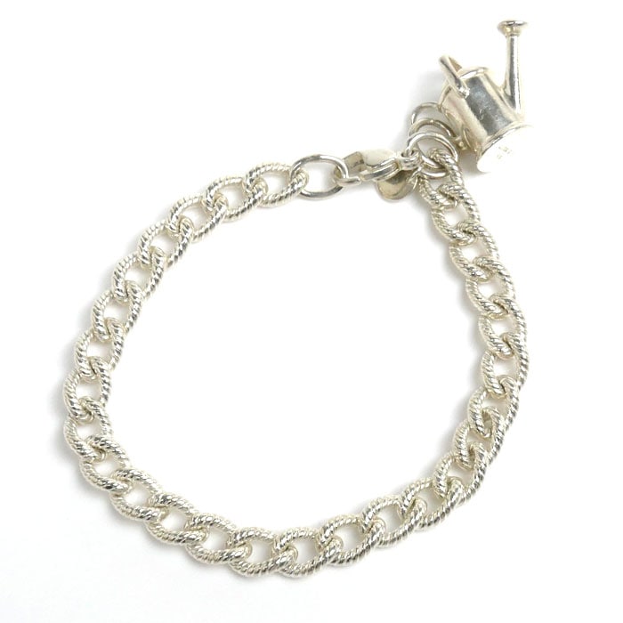 TIFFANY&Co. ティファニー シルバー925 じょうろモチーフ ブレスレット 30.4g 19cm レディース 中古ブレスレット